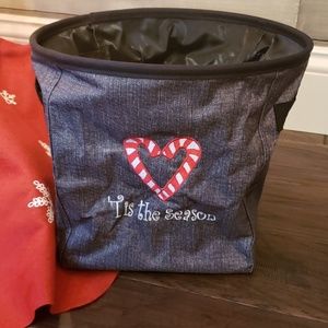 Mini Storage Bin Candy Canes